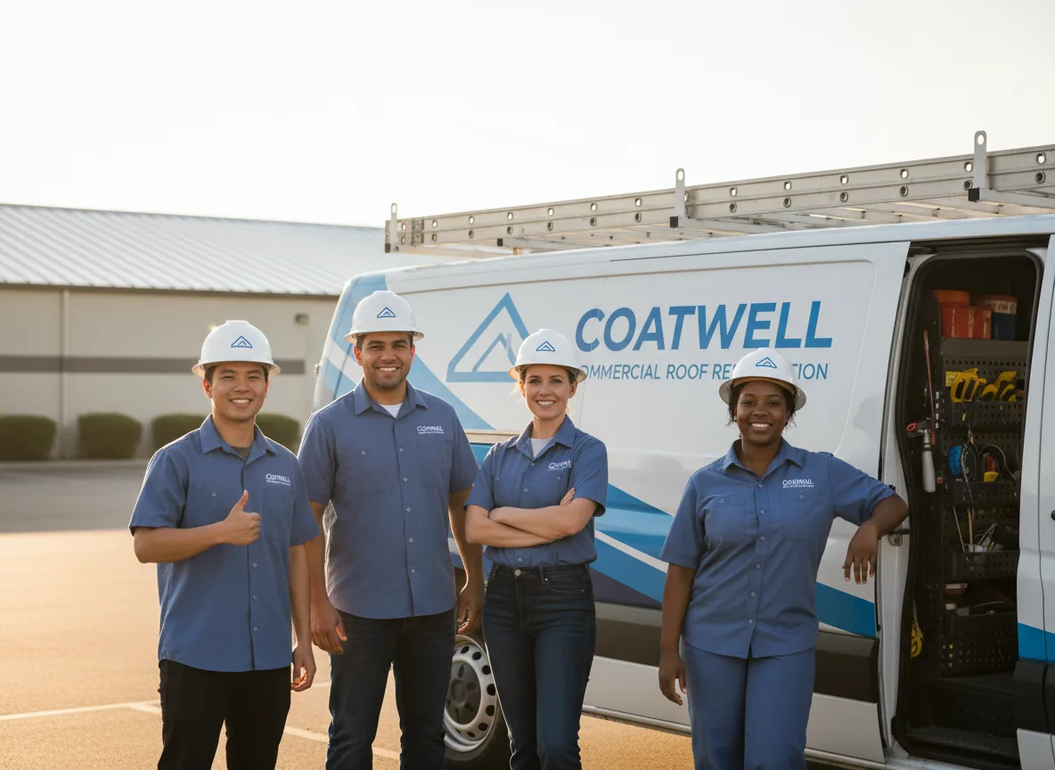 Commercial roof coating company in Hominy, OK